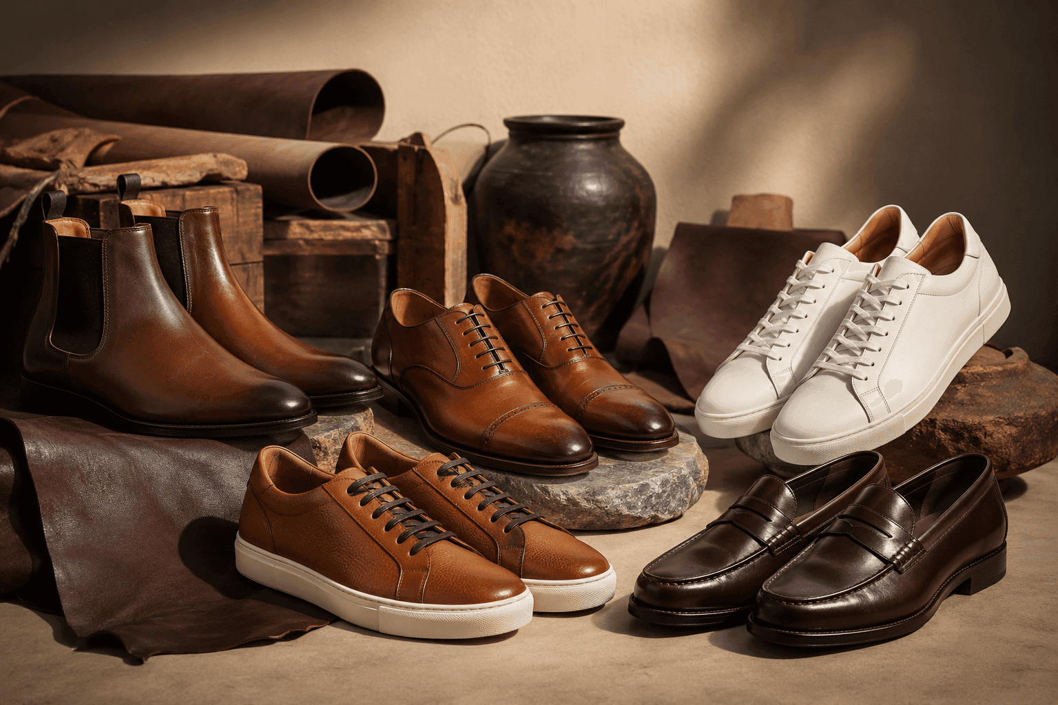 Best Nepali shoe brands featuring handcrafted leather footwear
